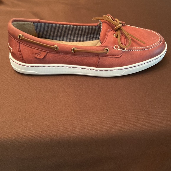 Sperry Top-Sider Boat Shoe Size 10M Red - Picture 10 of 12